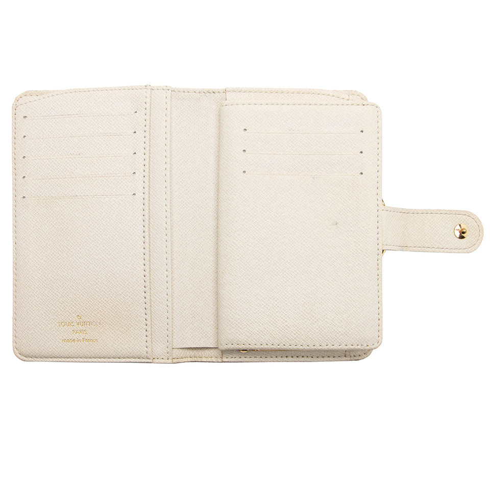 Louis Vuitton Mini Lin Croisette Port Feuille Vienoise French Purse Wallet (SHF-15312)