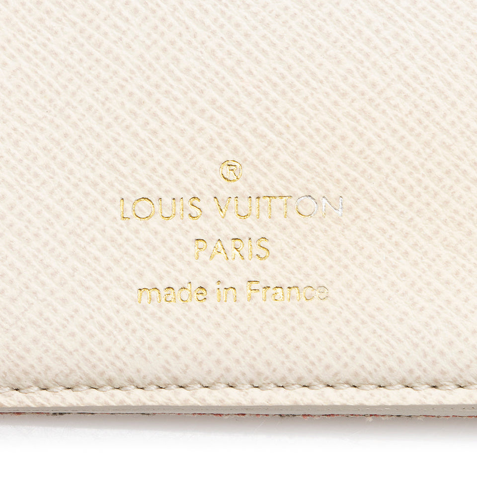 Louis Vuitton Mini Lin Croisette Port Feuille Vienoise French Purse Wallet (SHF-15312)