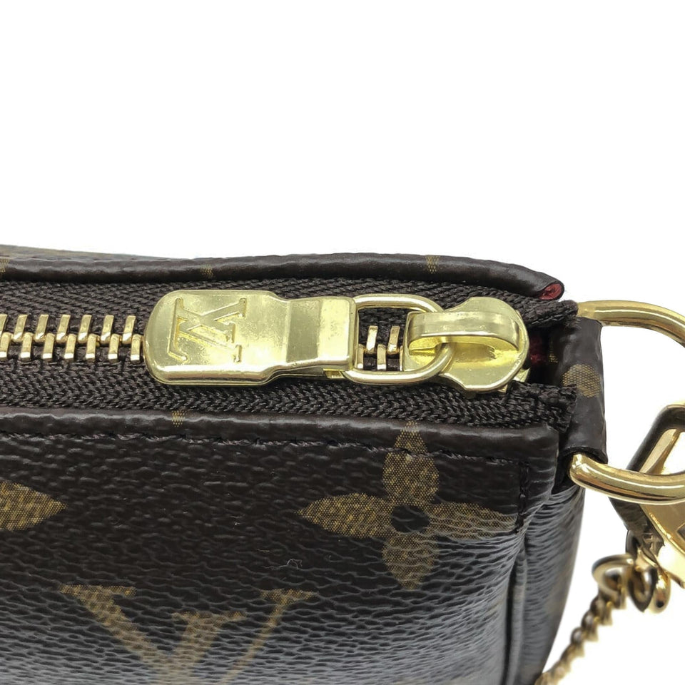 Louis Vuitton Mini Monogram Vivienne Christmas Pochette Accessoires (SHG-G6IN2q)