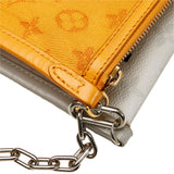 Louis Vuitton Monogram Antarctica Double Flat Messenger (SHG-37696)