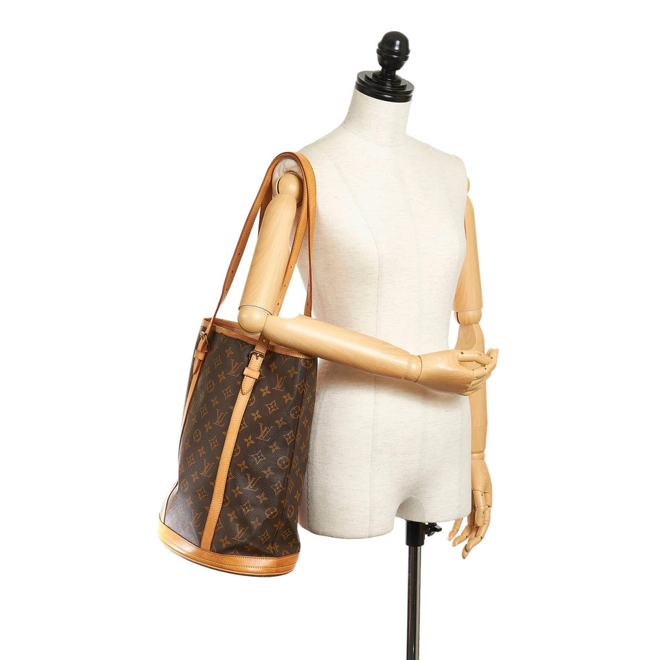 Louis Vuitton Monogram Bucket GM (SHG-32417)
