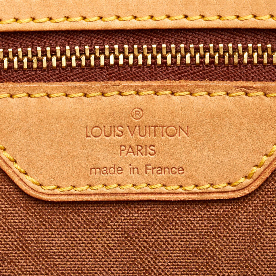 Louis Vuitton Monogram Cabas Mezzo (SHG-TkPB90)