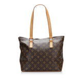 Louis Vuitton Monogram Cabas Piano (SHG-bdstbA)