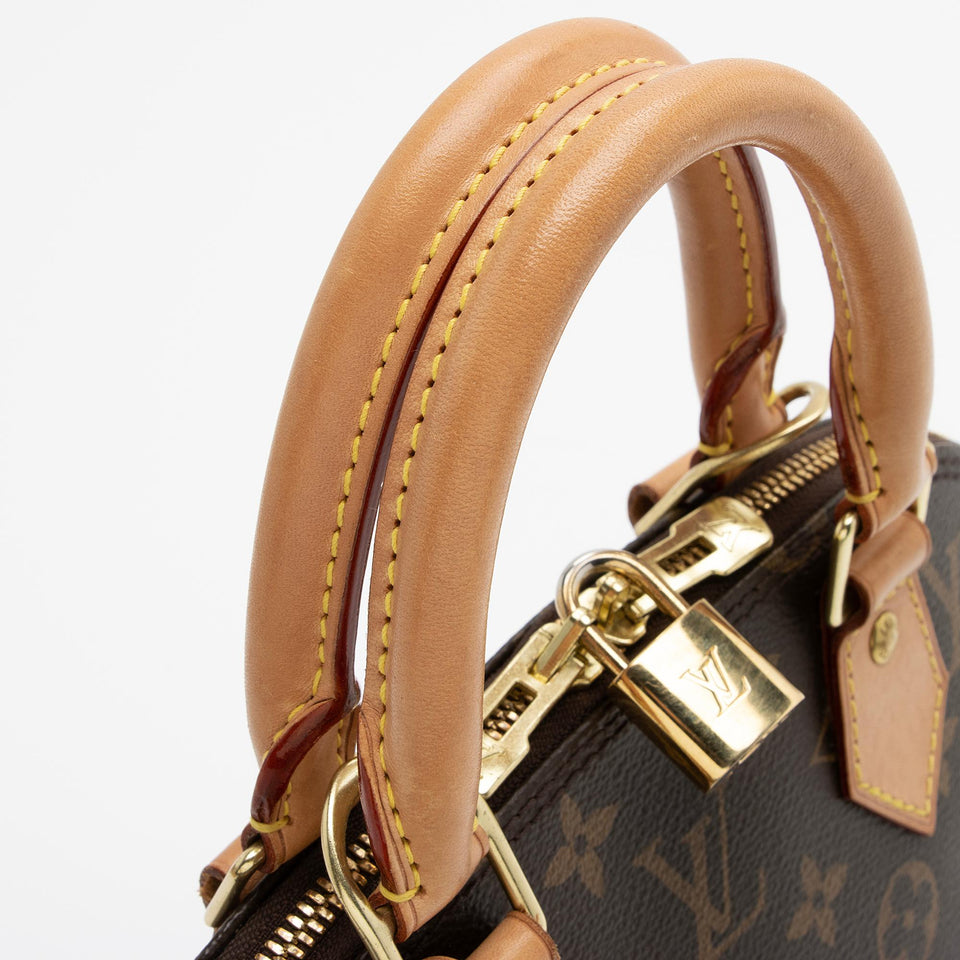 Louis Vuitton Monogram Canvas Alma BB Satchel (SHF-RDvgz0)