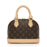 Louis Vuitton Monogram Canvas Alma BB Satchel