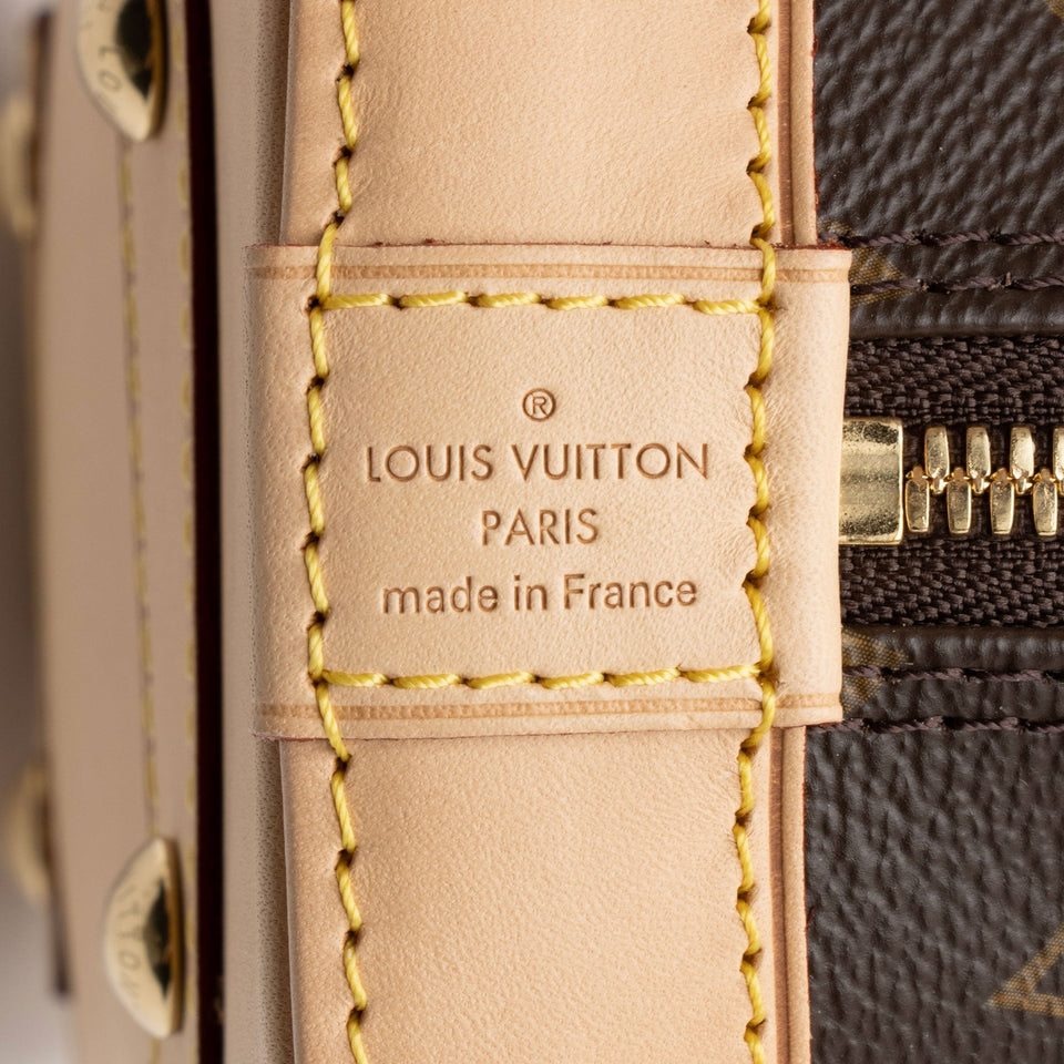 Louis Vuitton Monogram Canvas Alma BB Satchel