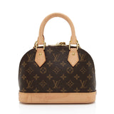 Louis Vuitton Monogram Canvas Alma BB Satchel (SHF-WpS5H4)