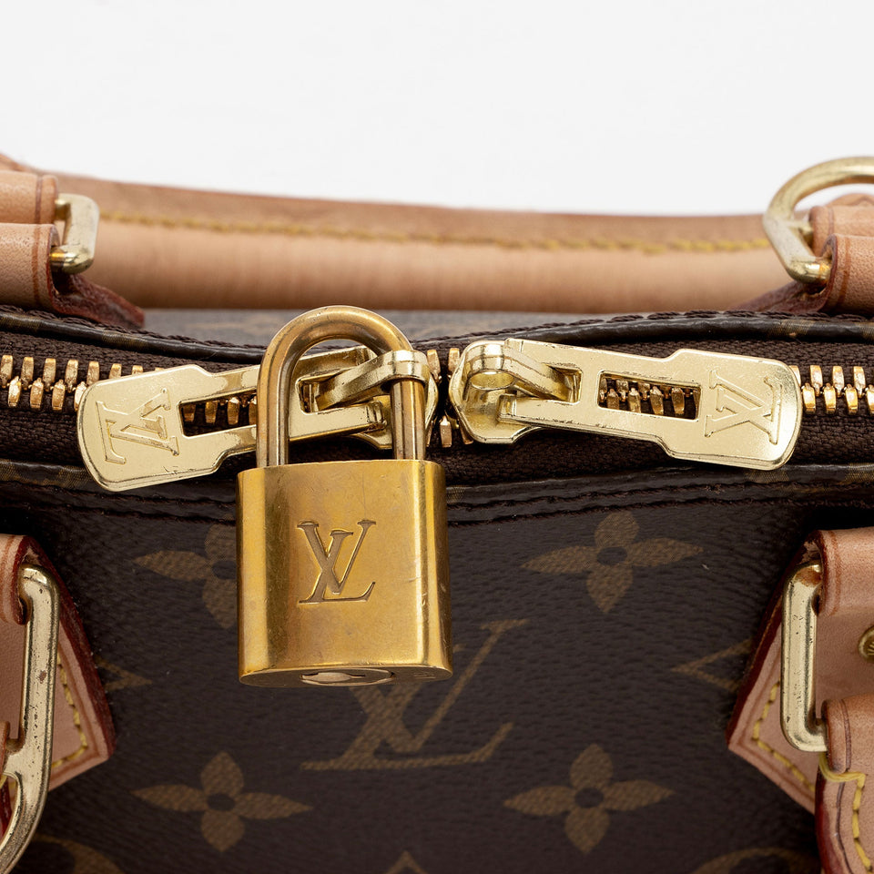 Louis Vuitton Monogram Canvas Alma BB Satchel (SHF-WpS5H4)