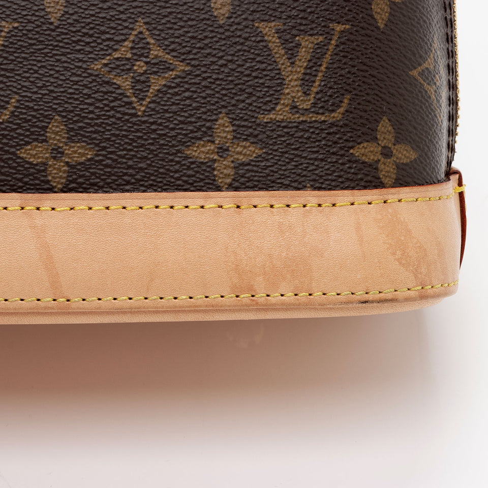 Louis Vuitton Monogram Canvas Alma BB Satchel (SHF-WpS5H4)