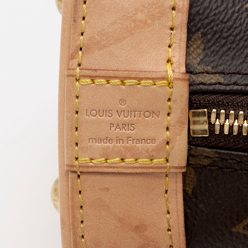 Louis Vuitton Monogram Canvas Alma BB Satchel (SHF-WpS5H4)