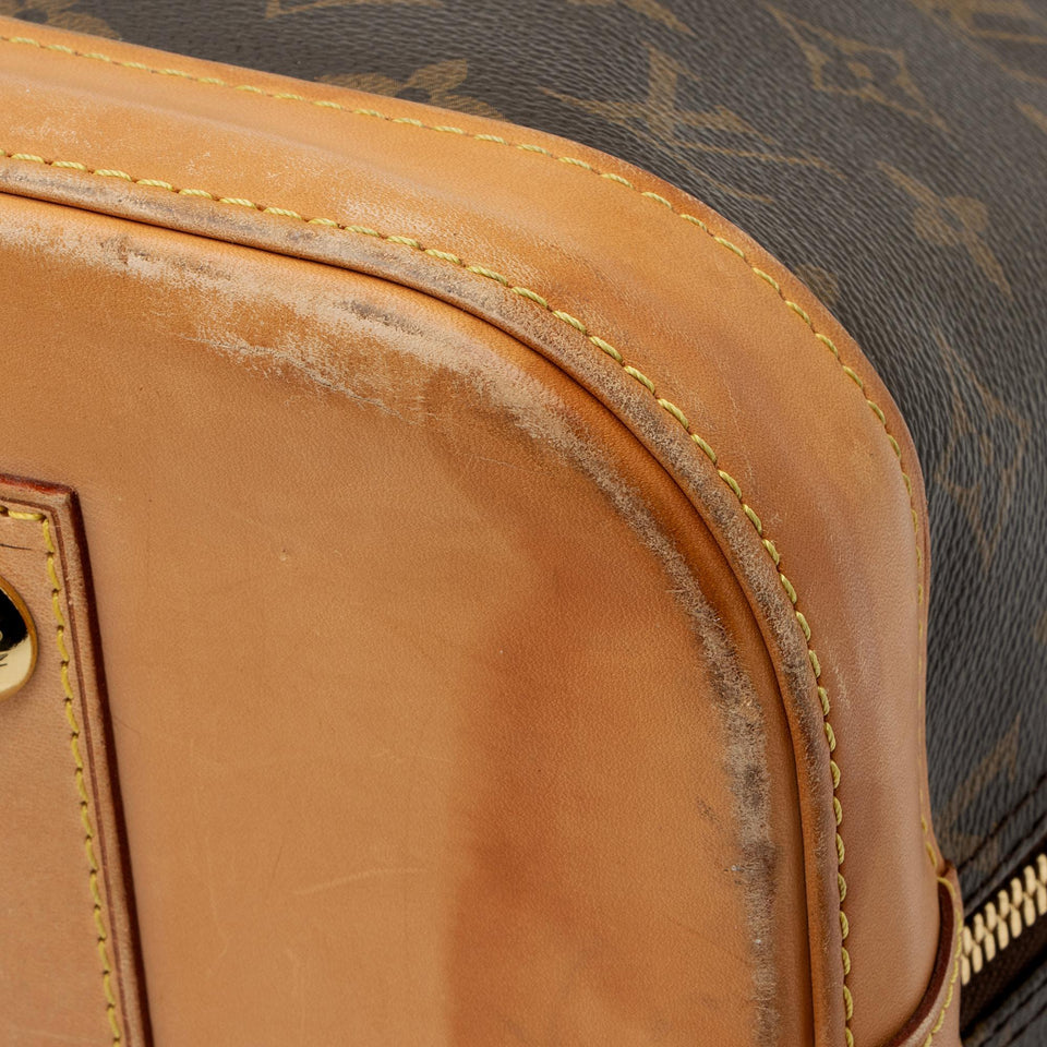 Louis Vuitton Monogram Canvas Alma GM Satchel (SHF-fwHGYa)