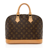 Louis Vuitton Vintage Monogram Canvas Alma PM Satchel (SHF-17095)