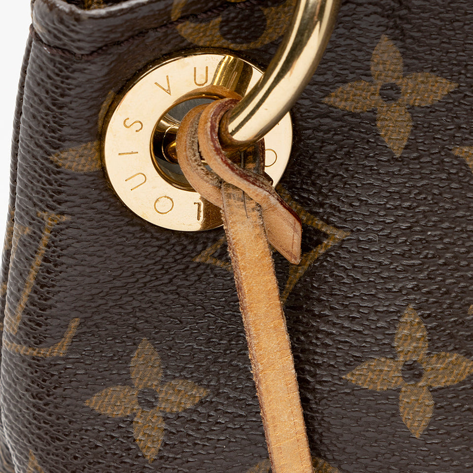 Louis Vuitton Monogram Canvas Artsy MM Shoulder Bag (SHF-20270)