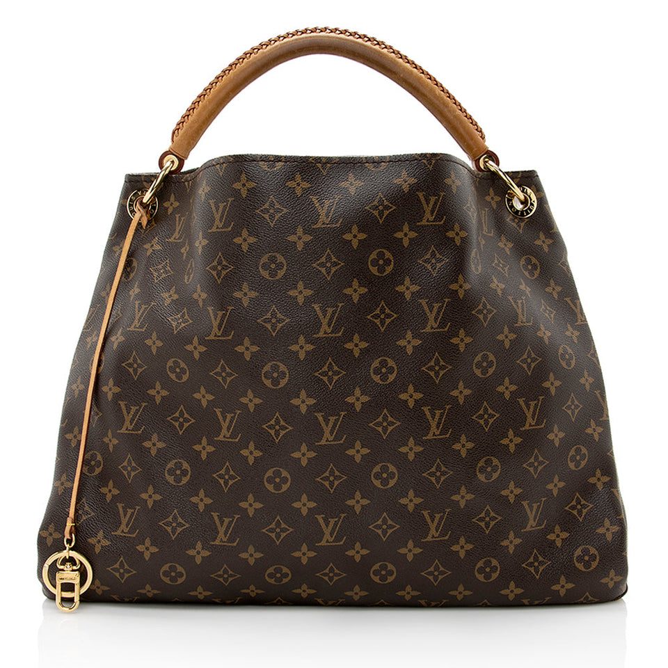 Louis Vuitton Monogram Canvas Artsy MM Shoulder Bag (SHF-20270)