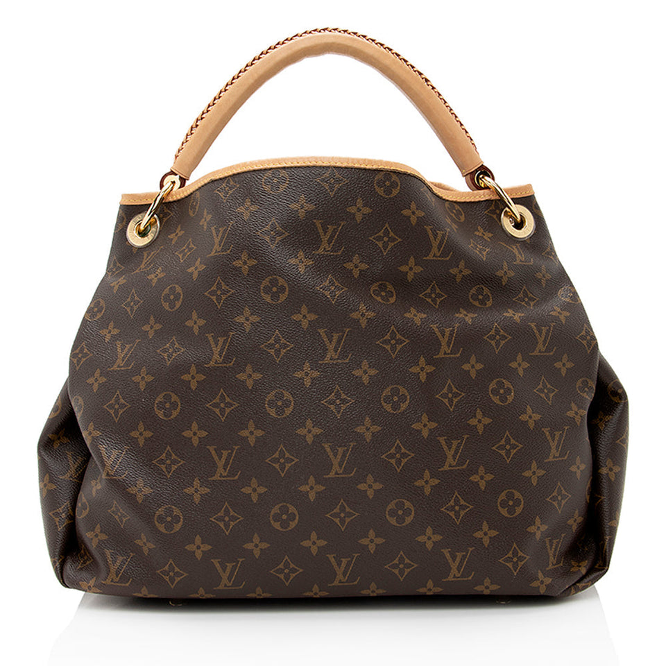 Louis Vuitton Monogram Canvas Artsy MM Shoulder Bag (SHF-21861)