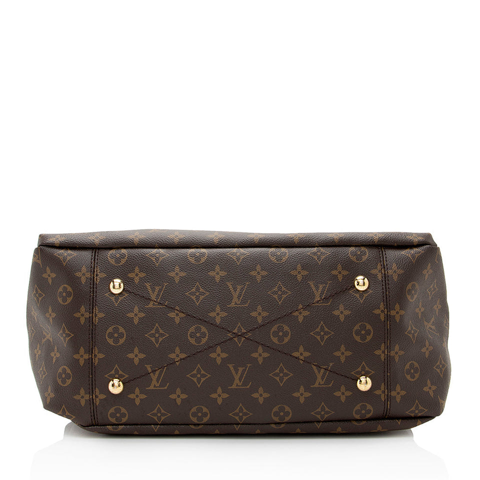 Louis Vuitton Monogram Canvas Artsy MM Shoulder Bag (SHF-21861)