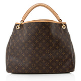 Louis Vuitton Monogram Canvas Artsy MM Shoulder Bag (SHF-21861)
