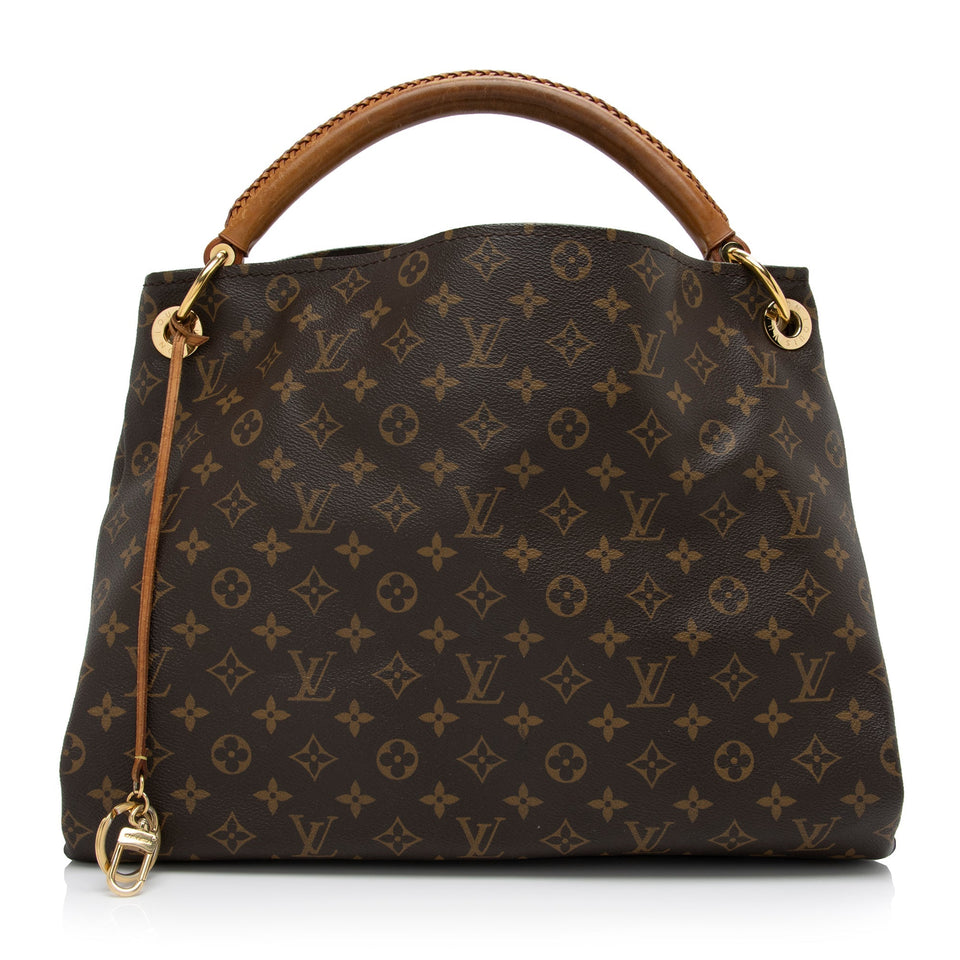 Louis Vuitton Monogram Canvas Artsy MM Shoulder Bag (SHF-DzYiz3)
