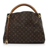 Louis Vuitton Monogram Canvas Artsy MM Shoulder Bag (SHF-DzYiz3)