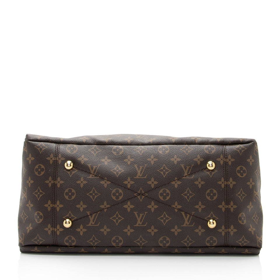 Louis Vuitton Monogram Canvas Artsy MM Shoulder Bag (SHF-ljRbnx)