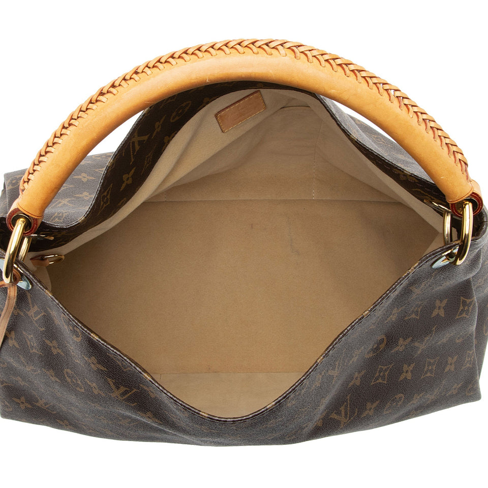 Louis Vuitton Monogram Canvas Artsy MM Shoulder Bag (SHF-ljRbnx)