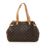 Louis Vuitton Monogram Canvas Batignolles Horizontal Tote (SHF-19338)