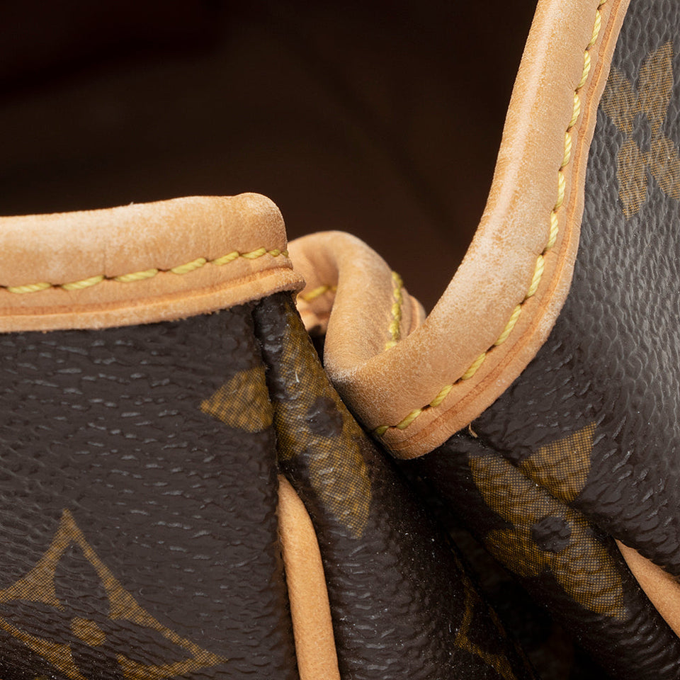 Louis Vuitton Monogram Canvas Batignolles Horizontal Tote (SHF-19338)