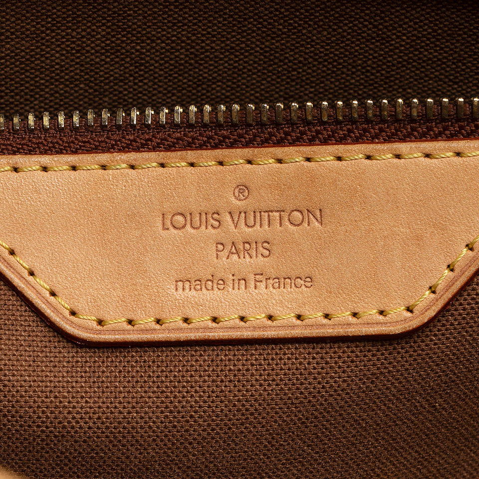Louis Vuitton Monogram Canvas Batignolles Horizontal Tote (SHF-20325)