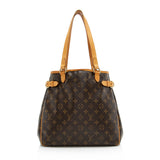 Louis Vuitton Monogram Canvas Batignolles Vertical Tote (SHF-21263)