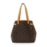 Louis Vuitton Monogram Canvas Batignolles Vertical Tote (SHF-22448)