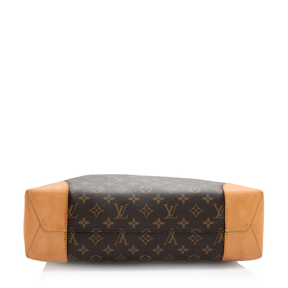 Louis Vuitton Monogram Canvas Berri MM Shoulder Bag (SHF-20906)