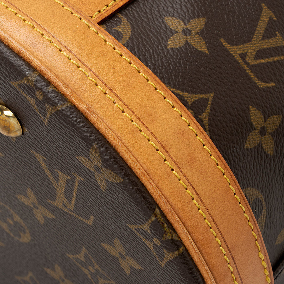 Louis Vuitton Monogram Canvas Bucket GM Tote (SHF-20491)