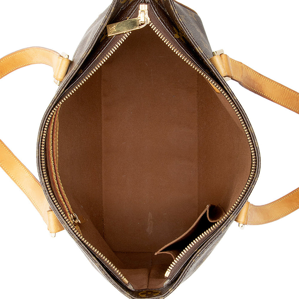 Louis Vuitton Monogram Canvas Cabas Piano Tote (SHF-19927)