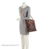 Louis Vuitton Monogram Canvas Carryall MM NM Shoulder Bag (SHF-Xs7dD8)