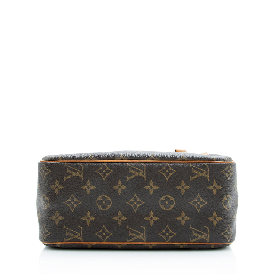 Louis Vuitton Monogram Canvas Cite MM Shoulder Bag (SHF-18901)
