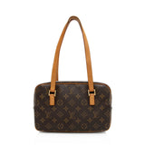 Louis Vuitton Monogram Canvas Cite MM Shoulder Bag (SHF-21163)