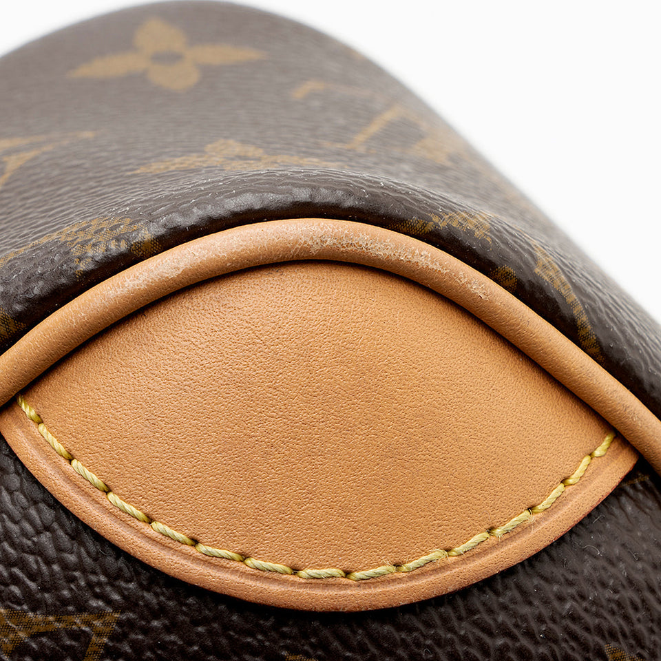 Louis Vuitton Monogram Canvas Deauville Mini Shoulder Bag (SHF-20470)