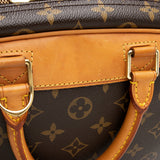 Louis Vuitton Monogram Canvas Trouville Satchel (SHF-17478)
