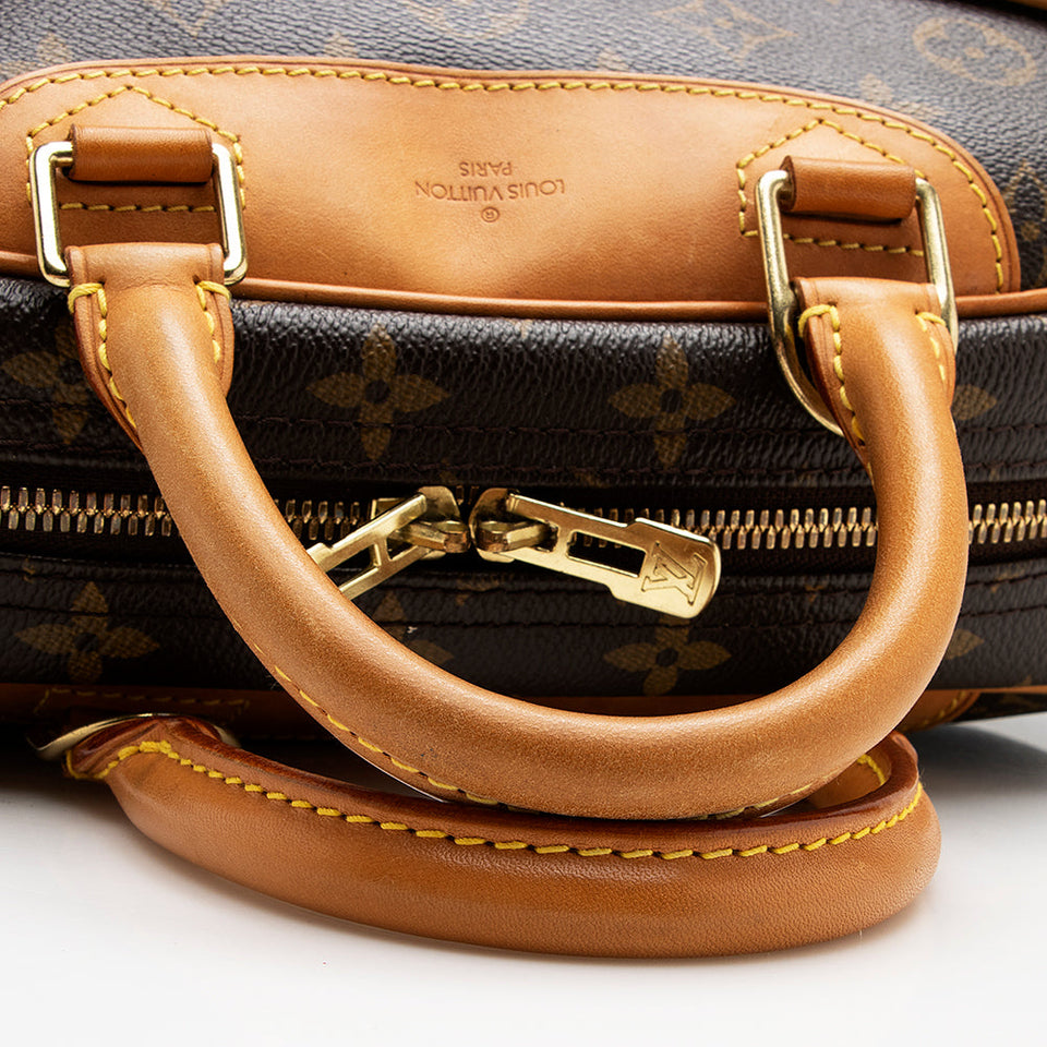 Louis Vuitton Monogram Canvas Trouville Satchel (SHF-17478)