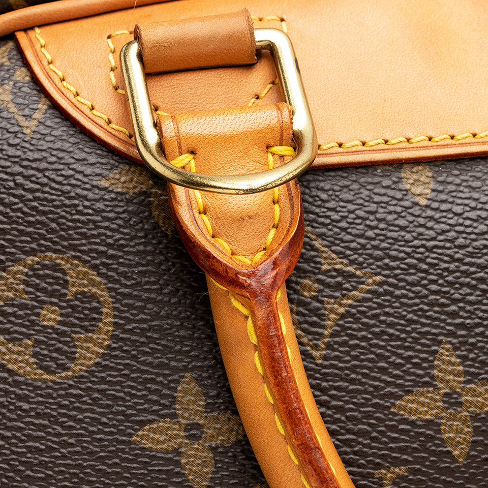 Louis Vuitton Monogram Canvas Trouville Satchel (SHF-17478)