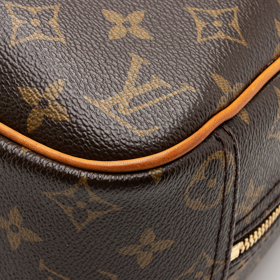 Louis Vuitton Monogram Canvas Trouville Satchel (SHF-17478)