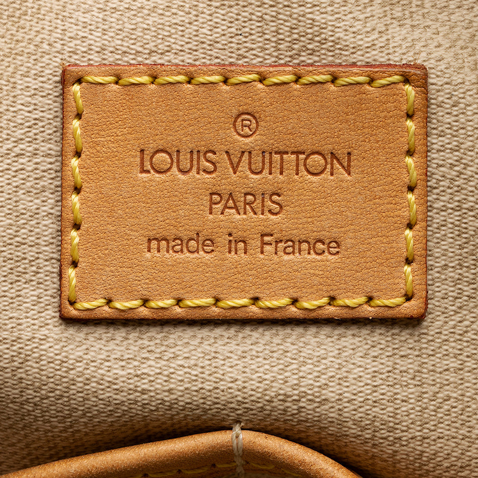 Louis Vuitton Monogram Canvas Trouville Satchel (SHF-17478)