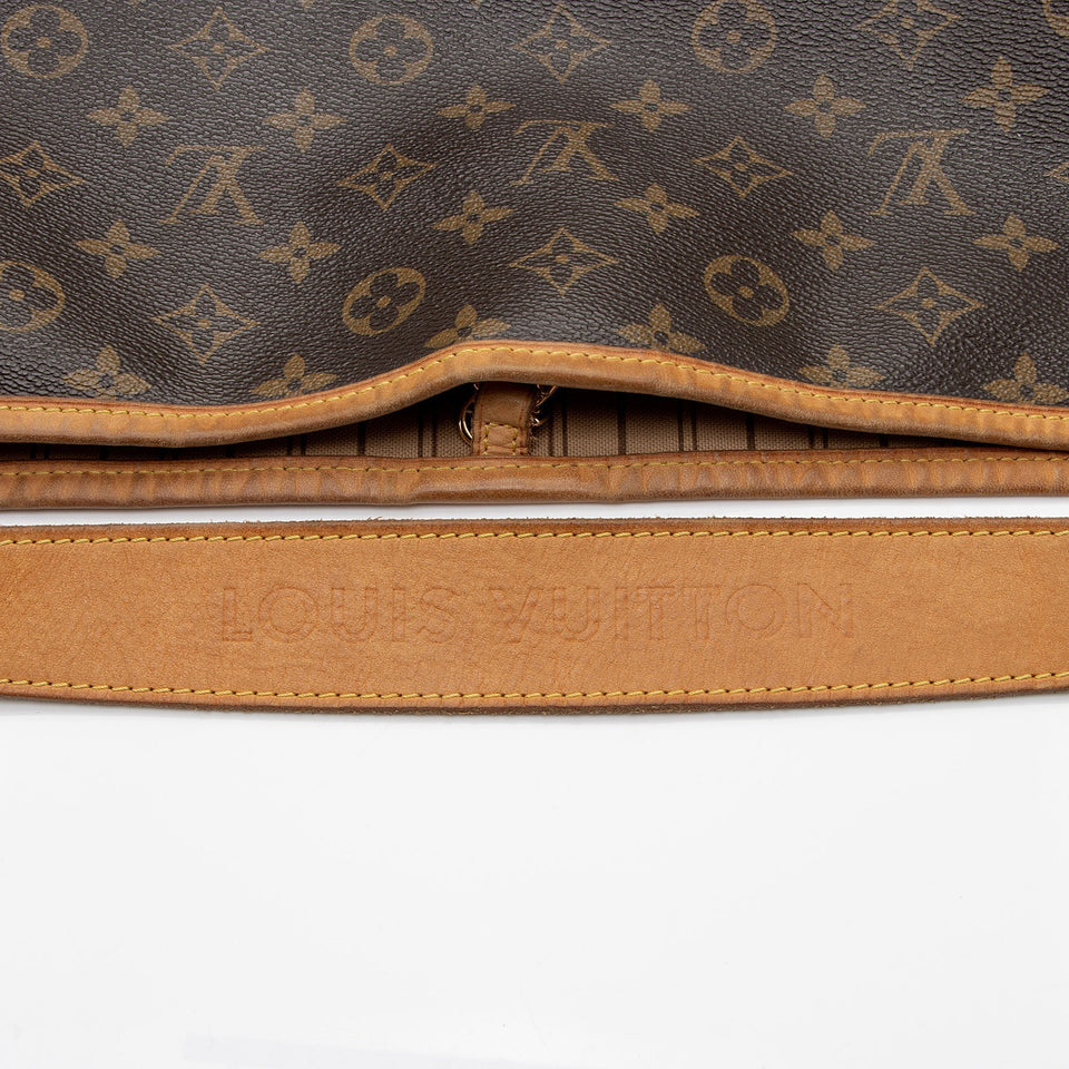 Louis Vuitton Monogram Canvas Delightful MM Shoulder Bag (SHF-mFGAsz)