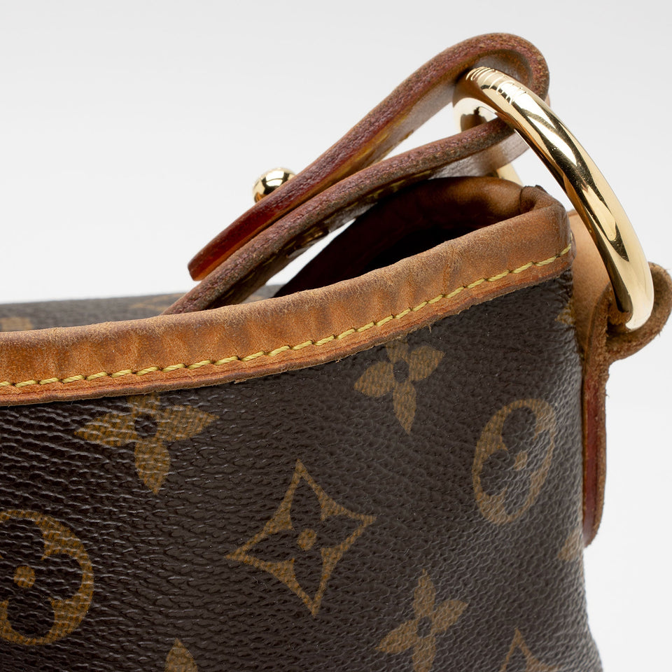 Louis Vuitton Monogram Canvas Delightful MM Shoulder Bag (SHF-mFGAsz)