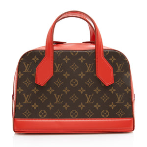 Louis Vuitton Monogram Canvas Dora PM Satchel (SHF-22872)