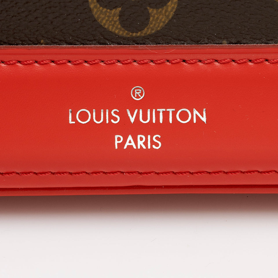 Louis Vuitton Monogram Canvas Dora PM Satchel (SHF-22872)