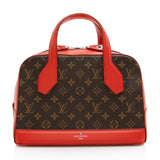 Louis Vuitton Monogram Canvas Dora PM Satchel (SHF-22872)