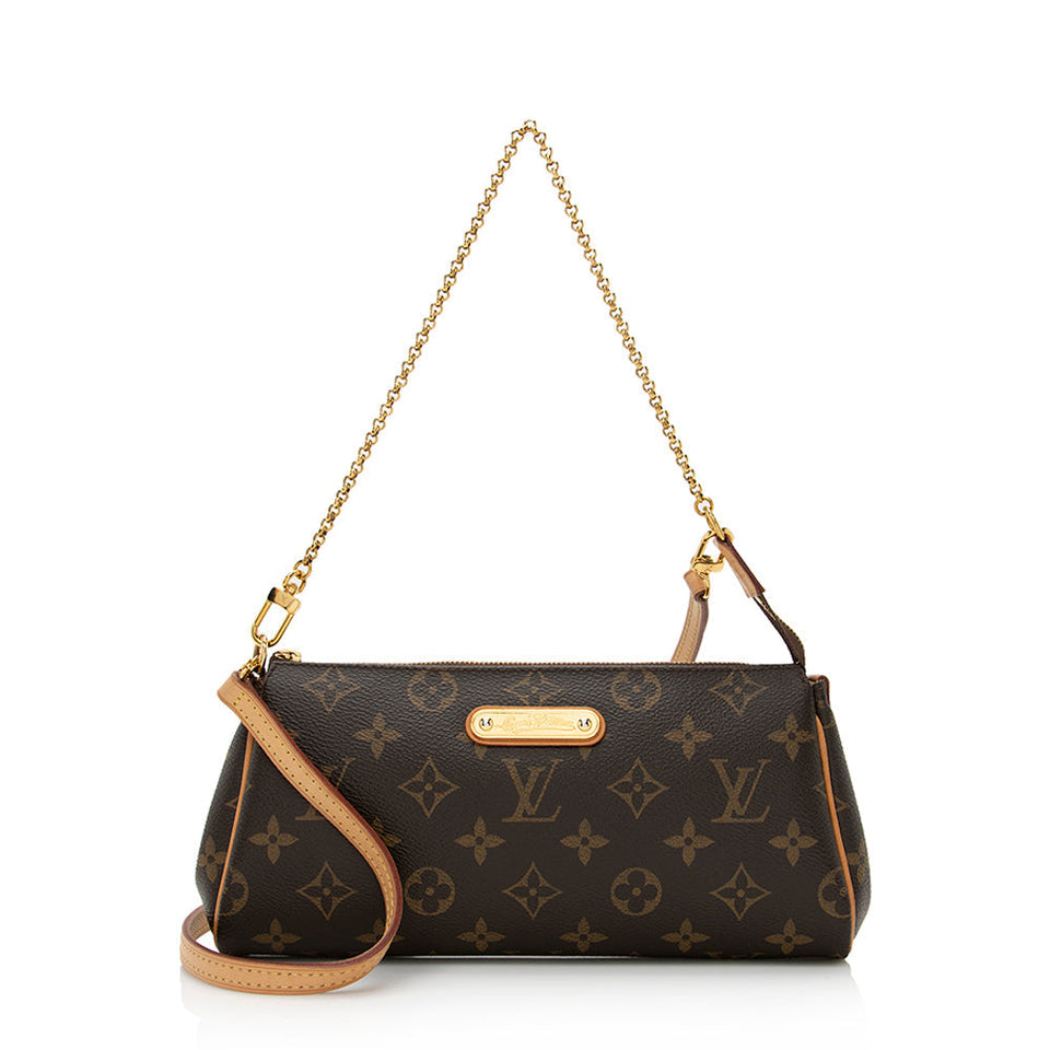 Louis Vuitton Monogram Canvas Eva Clutch (SHF-21136)