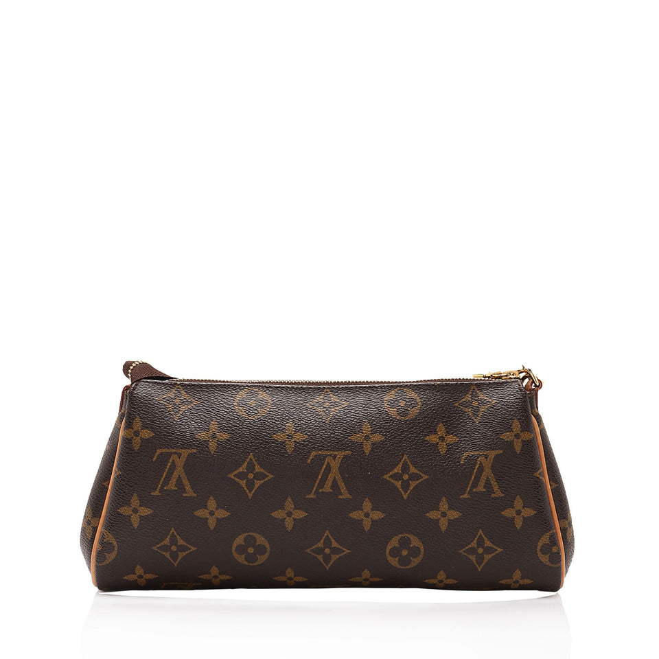 Louis Vuitton Monogram Canvas Eva Clutch (SHF-0Ct94Q)