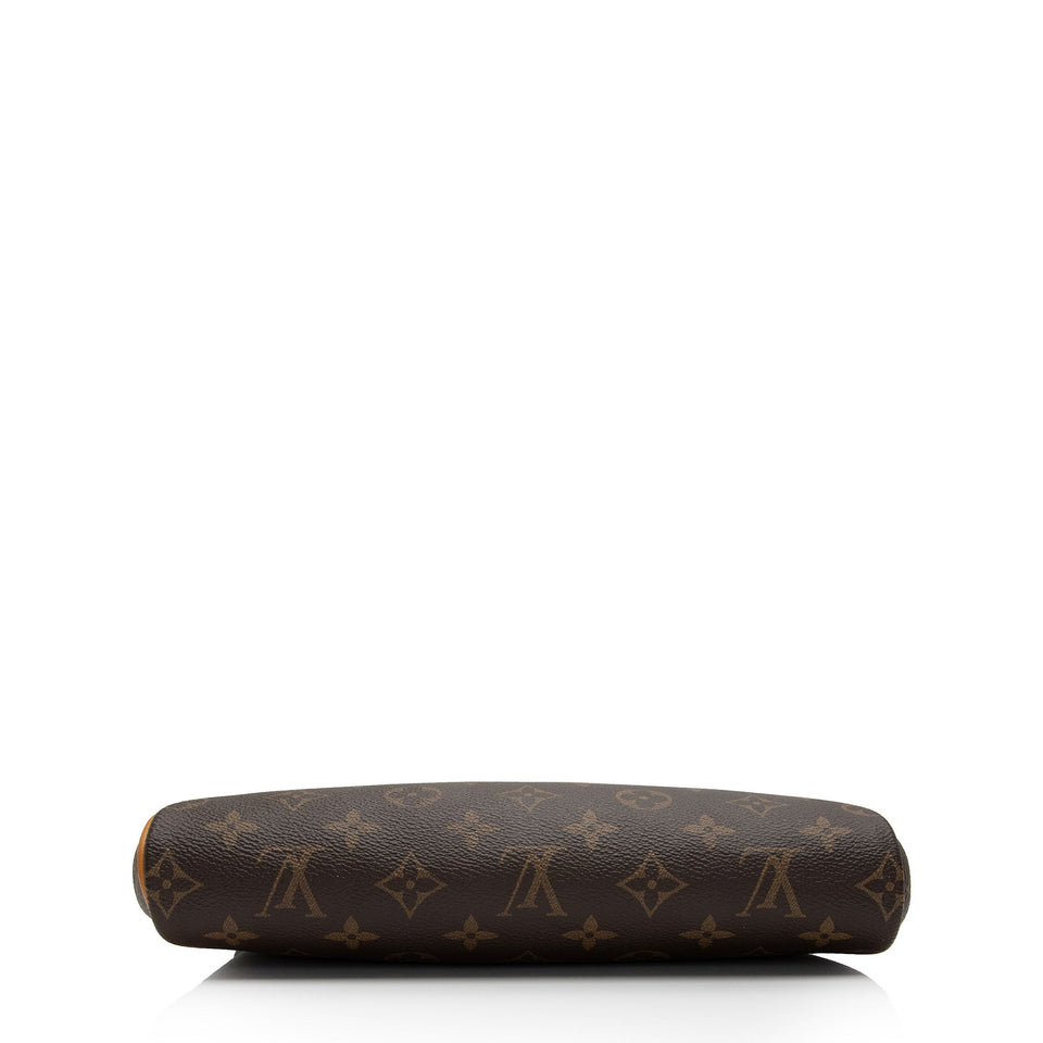 Louis Vuitton Monogram Canvas Eva Clutch (SHF-236o1o)